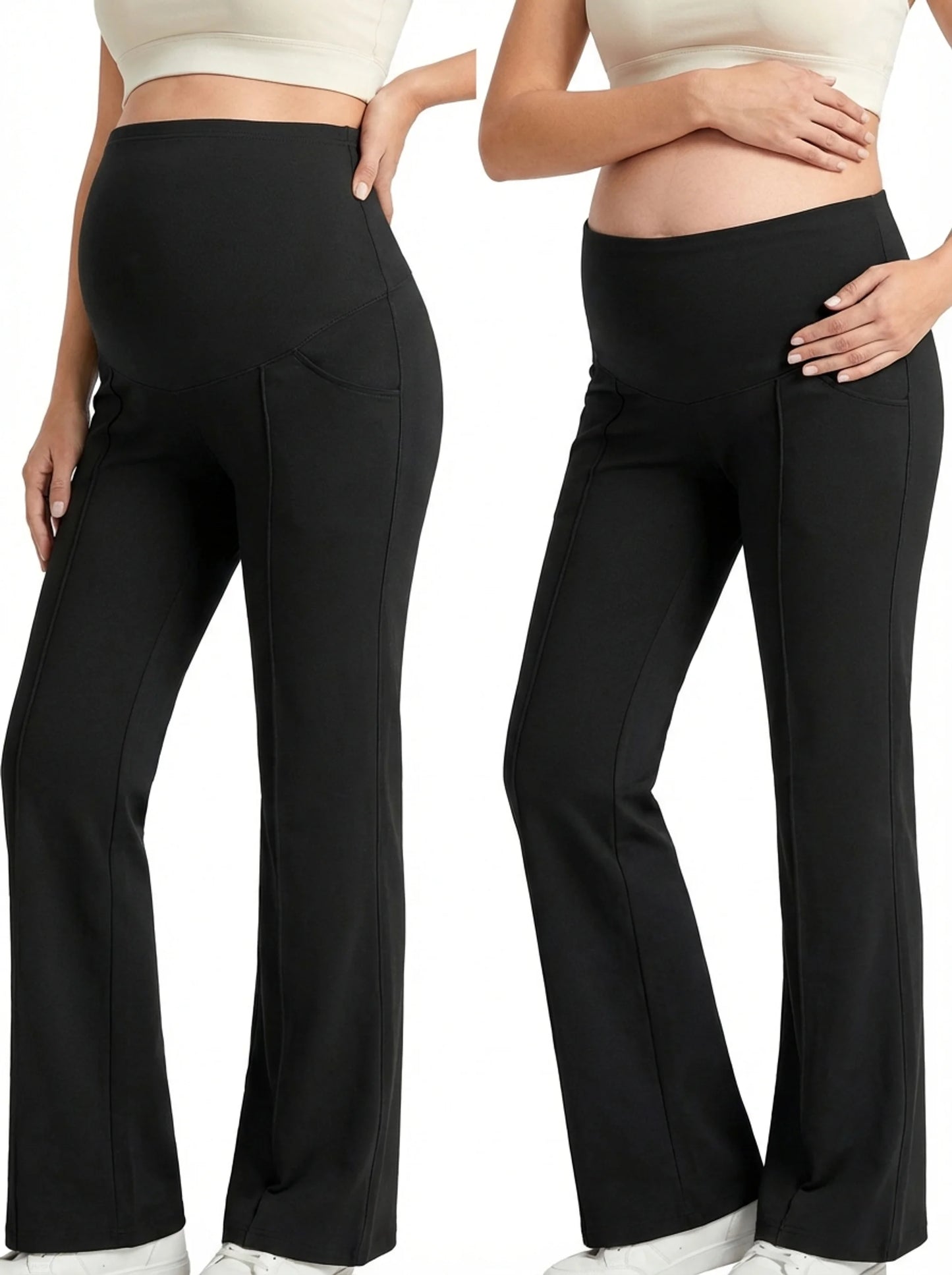 ENVEIAN™ MATERNITY SUPPORT LEGGINGS WITH POCKETS