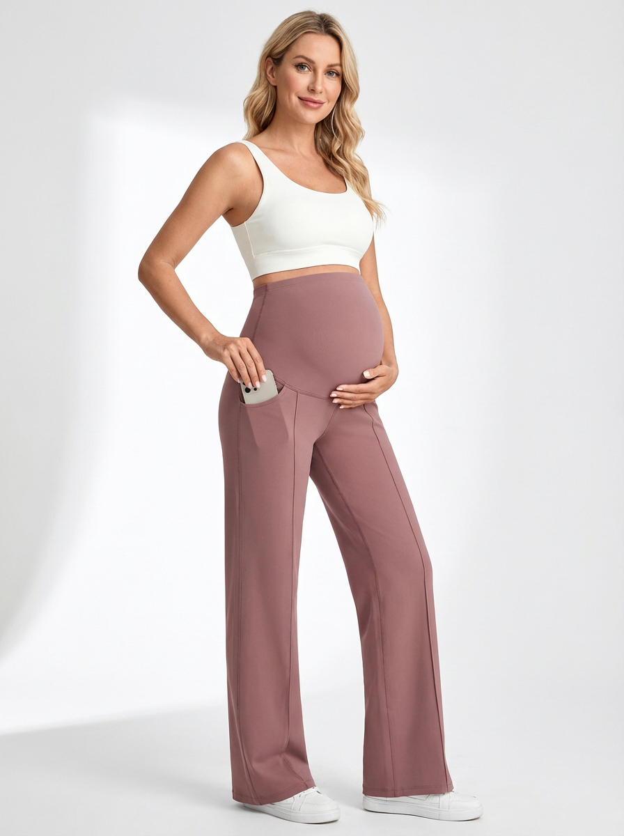 ENVEIAN™ MATERNITY SUPPORT LEGGINGS WITH POCKETS