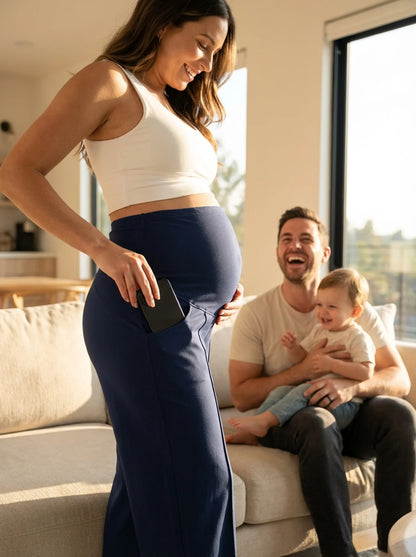 ENVEIAN™ MATERNITY SUPPORT LEGGINGS WITH POCKETS